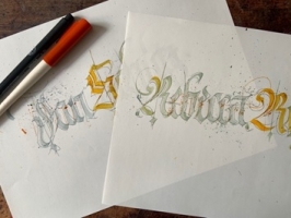 2026 06 26 Kalligrafie 1 Johanna Maierhofer